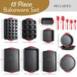 39-Piece Nonstick Baking Pan Set with Utensils