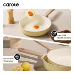 24-Piece Non-Stick Ceramic Cookware and Knife Set