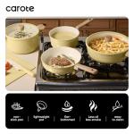 24-Piece Non-Stick Ceramic Cookware and Knife Set