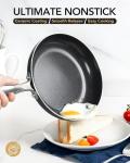 Michelangelo 10-Inch Nonstick Ceramic Frying Pan