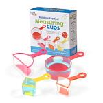 Rainbow Fraction Measuring Cups for Kids Cooking