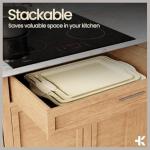 18-Piece Nonstick Bakeware Set with Silicone Handles