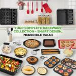 NutriChef 42-Piece Nonstick Bakeware Set