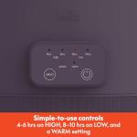 Bella 6 Qt Programmable Slow Cooker with Nonstick Pot