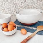 Mora Large Nesting Ceramic Mixing Bowls Set