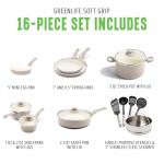 GreenLife 16-Piece Nonstick Ceramic Cookware Set