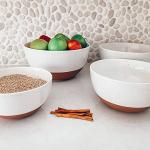 Mora Large Nesting Ceramic Mixing Bowls Set