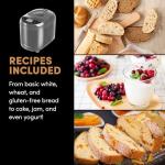 Elite Gourmet Programmable Bread Maker with Ceramic Pan