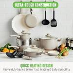 GreenLife 16-Piece Nonstick Ceramic Cookware Set