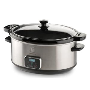 Digital 7-Quart Slow Cooker with Locking Lid