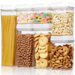 Vtopmart Airtight Cereal Storage Containers Set of 7
