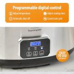 Digital 7-Quart Slow Cooker with Locking Lid
