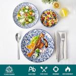 Vancasso SELENE 12-Piece Plates and Bowls Set