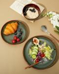 Sage Green Stoneware Dinnerware Set for 4