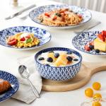 Vancasso SELENE 12-Piece Plates and Bowls Set