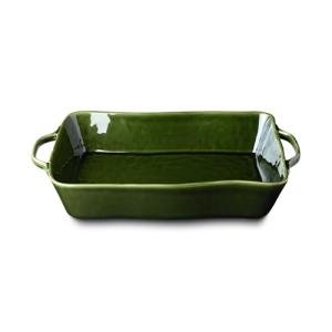 Verde Large Rectangular Stoneware Baker, 16" x 10