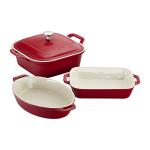 STAUB 4-Piece Ceramic Baking Pan Set