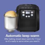 Hamilton Beach Programmable Bread Maker, 12 Settings