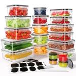 40-Piece Airtight Food Storage Container Set