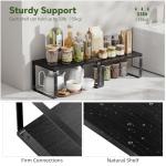 Stackable Kitchen Organizer Shelves, Set of 2