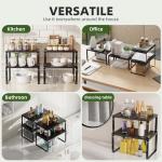 Stackable Kitchen Organizer Shelves, Set of 2