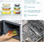 Vtopmart 16-Piece Airtight Glass Food Storage Set