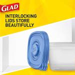 GladWare Medium Rectangle Food Storage Containers, 5-Pack