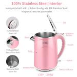 MEISON 1.5L Double Wall Electric Kettle - Pink