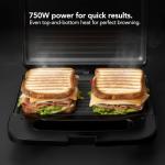 OVENTE Electric Panini Press with Nonstick Plates