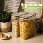 Utopia Kitchen 4-Set Cereal Storage Containers