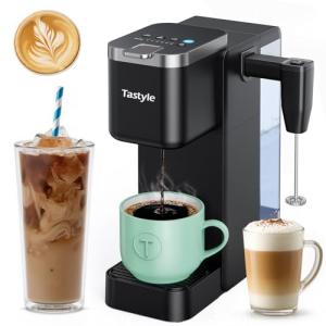 Tastyle Single Serve Coffee Maker with Frother