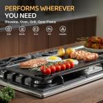 16.7" Cast Iron Reversible Grill/Griddle Pan