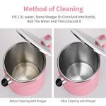 MEISON 1.5L Double Wall Electric Kettle - Pink