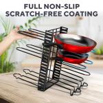 8-Tier Adjustable Pot and Pan Organizer Rack