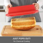 Silicone Bread and Loaf Pans - 2 Pack