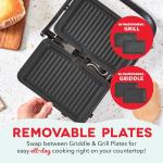 Flex Press Grill System with Removable Plates