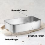 Leonyo 6-Pack Stainless Steel Loaf Pans