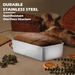 Leonyo 6-Pack Stainless Steel Loaf Pans