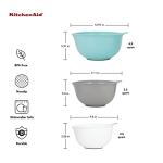 KitchenAid Nesting Mixing Bowls Set of 3