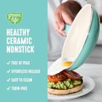 GreenLife 16-Piece Nonstick Cookware Set, Turquoise