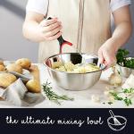 WHYSKO 10-Piece Stainless Steel Mixing Bowl Set