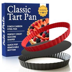 9-Inch Nonstick Tart Pan with Removable Bottom