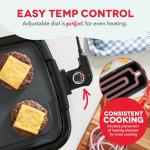 DASH Electric Nonstick Griddle with Removable Plate