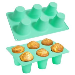 Zorazio Nonstick 2-Pack Silicone Popover Pans