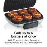 Hamilton Beach 6-Serving Electric Indoor Grill