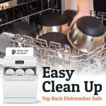 PriorityChef 5-Piece Stainless Steel Mixing Bowl Set