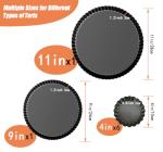 Tart Pan Set with Mini Pans - 8 Pack