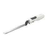 BLACK+DECKER 9-Inch Electric Carving Knife, White
