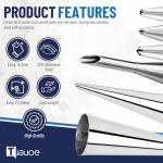 23-Piece Non-Stick Cream Horn Baking Set