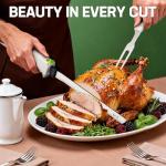 WORKPRO Cordless Electric Knife for Easy Carving